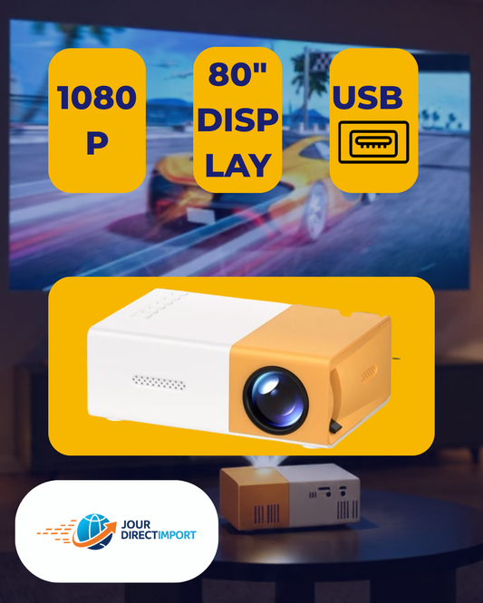 MINI PROYECTOR PORTATIL + MAQUINA DE PALOMITAS. Puedes disfrutar La Casa de Alofoke